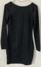 Kleid Minikleid Glitzer