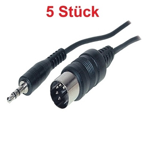 Kabel adapter 5mm - adapter, aux