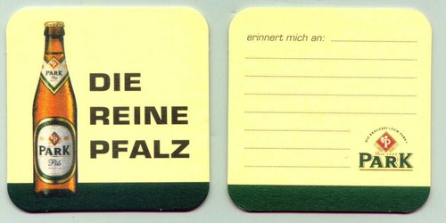 Sehr schöner alter bierdeckel - schöner,
