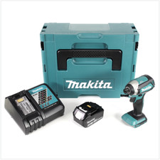 Makita DTD 153 RF1J 18 V Brushless Schlagschrauber im Makpac + 3 Ah Akku + Lader