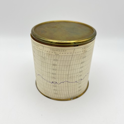 Vintage messing barograph - vintage,