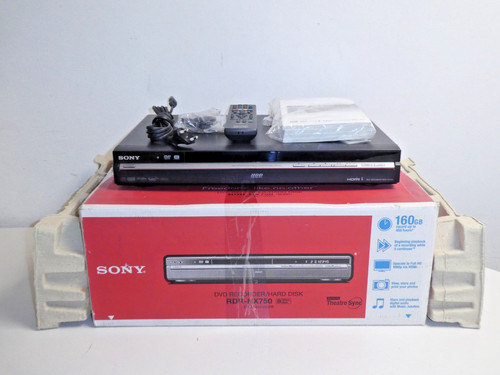 Sony rdr hx750 dvd recorder - dvd-recorder, /