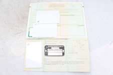 Typenschild mit Papiere Rahmen Honda NTV 650 RC33 88-98