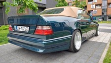 MERCEDES BENZ W 124 CUOUPE GFK Heckspoiler TÜV-Papieren AMG LOOK