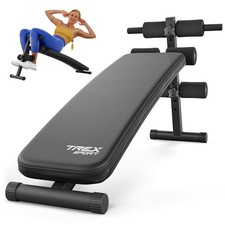Sit Up Bank klappbar Trainingsbank Bauchtrainer Rückentrainer TX-050B TREX SPORT