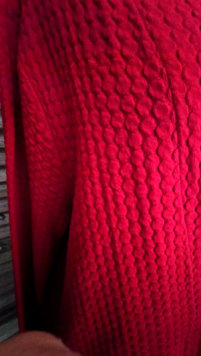 Backstage mantel jacke rot - mantel,