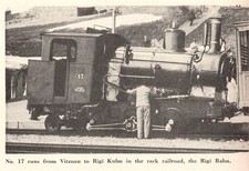 Rigi Bahn Rack Rwy Steam