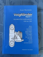 Buch Voigtländer Report 1 Kleinbild-Sucherkameras 1939 bis 1982 Claus Prochnow