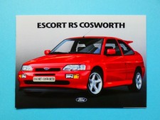 Prospekt / Katalog / Broschüre - Ford Escort - Cosworth - 12/92