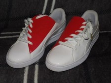 Puma Basket Sneaker Lack weiß