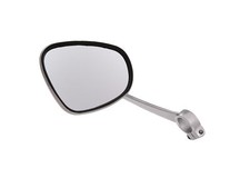 Spiegel, Nierenform, links mit Klemmschelle - für Simson KR51/1 Schwalbe, SR4-2 