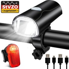 Fahrradlicht LED Set Akku USB