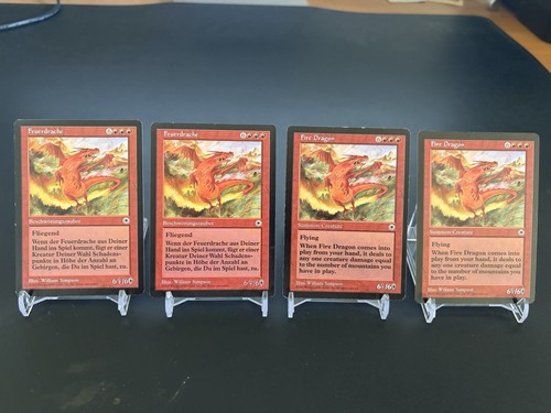 Mtg feuerdrache fire dragon - mtg, /