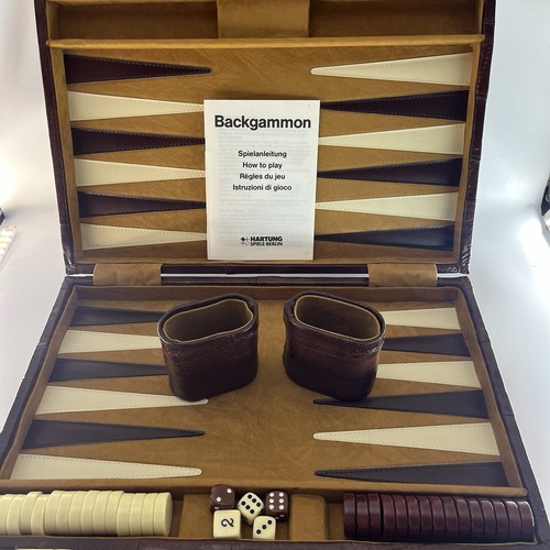Hartung backgammon koffer - hartung,