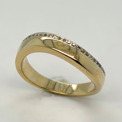 Bandring 585 gelbgold - bandring,