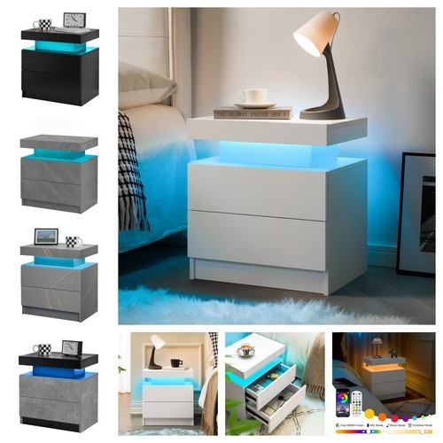 Nachttisch mit led - led, 2