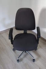 Bürodrehstuhl m. Gasdruckfeder v. Gößnitzer Stahlrohrmöbel GmbH * f. harte Böden