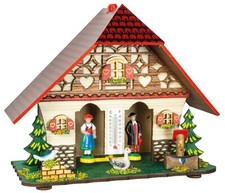 Schwarzwälder Wetterhaus Modell 847 aus Holz gefertigt