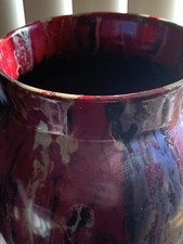 Zsolnay Pottery Vase Eosin