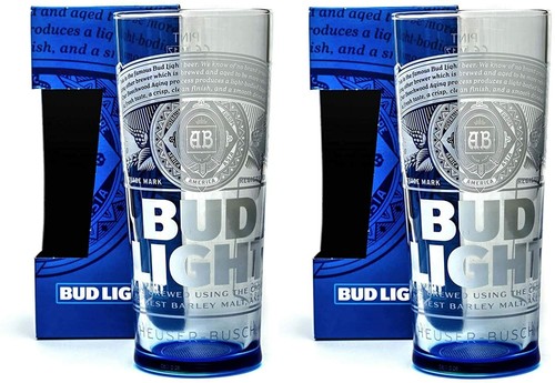 Bud light pint glas - light,