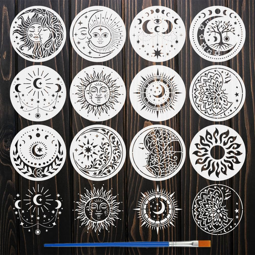 Schablonen set für - set, wand