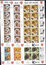 Isle of Man 1996 Mi 688-93 ** MNH Hunde dogs Klb set of sheet