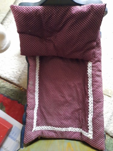 Handbemalte puppenwiege - handbemalte,