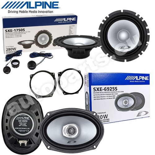 Set lautsprecher alpine sxe - set,