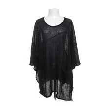 Barbara Speer, Tunika, Größe: ONE SIZE, Schwarz, Leinen, Damen #I53