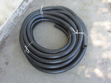 Kunststoff Kabelschutzschlauch  NW45mm  / schwarz PVC Rohr leicht biegsam 25m
