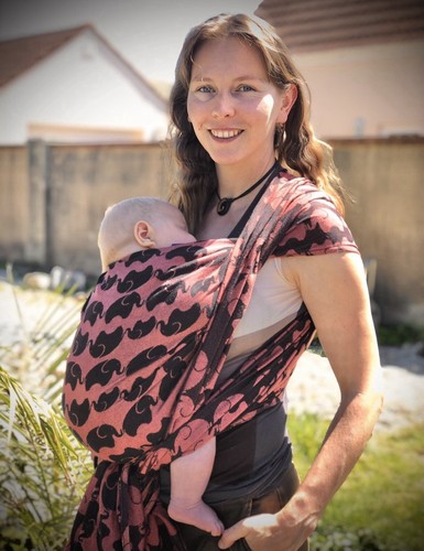 Gewebtes babytragetuch - gewebtes,