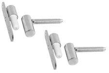 2 Renovierband Türband verzinkt Band Scharnier Ersatz Simonswerk 15x83 mm silber