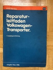 Reparaturleitfaden VW-Bus T3 "Campingausrüstung" Handbuch, Anleitung   "