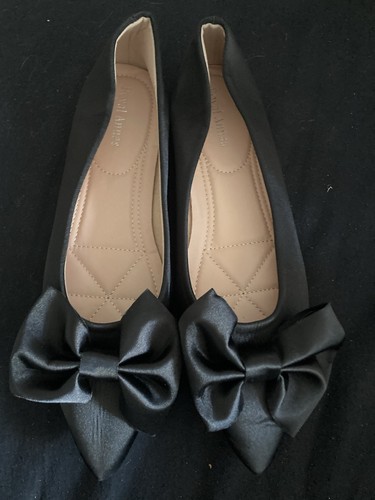 Gothic ballerinas mit schleife - gothic,