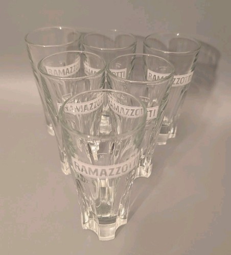 Ramazzotti schnapsglas - 6x,