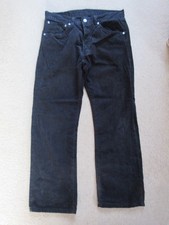 Schwarze Herren Cord Levi 551