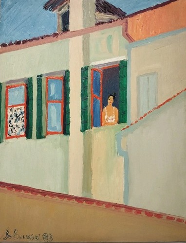 Mario salmaso oil canvas - mario, on