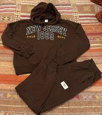 Zara Set Outfit Jogginganzug Braun Gr.164 Junge New Jersey 1869