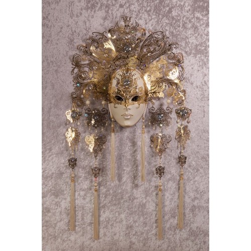 Maske venezianische luxus - venezianische,