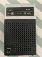 PHILIPS RADIO Taschenradio 90 RL 077 70er Jahre VINTAGE Retro Deko TRANSISTOR
