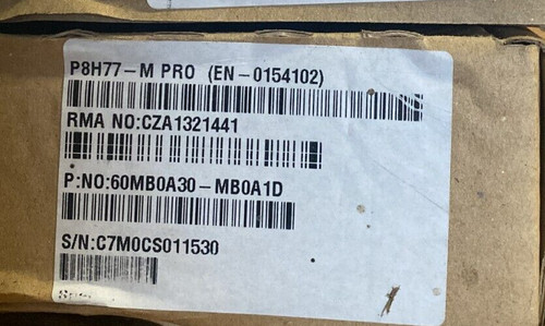 Asus p8h77 pro motherboard - p8h77-m,