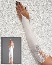 Braut Handschuhe 30-40cm
