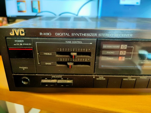 Jvc x110 digital synthesizer - r-x110,