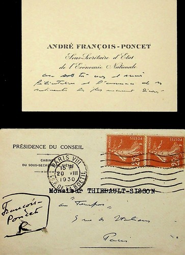 André francois poncet - ✒,