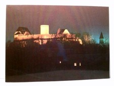 Hering / Odenwald. Otzberg 3 - Hering. Alte Ansichtskarte / Postkarte farbig, un