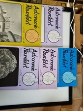 Astronomie und Raumfahrt DDR 1880er Konvolut, Zeitschriften und Lehrbuch