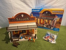 PLAYMOBIL Western 70946 Western-Saloon + Zubehör M. Karton Wie neu