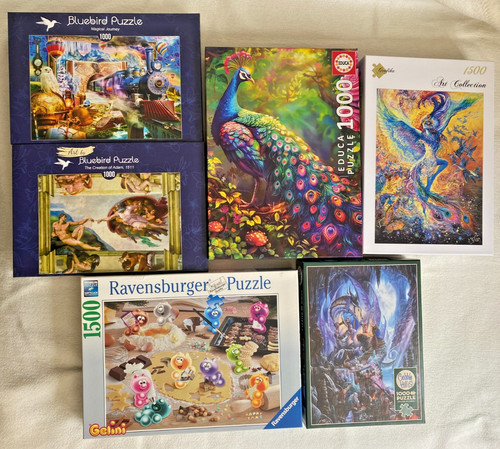 Puzzle konvolut 1500 - puzzle,