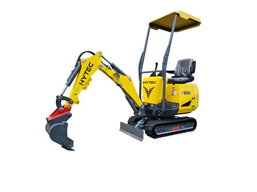 Hytec f800 minibagger - minibagger, ms01