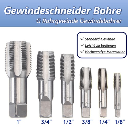 Hss rohrgewindebohrer 1 - hss, 1/4